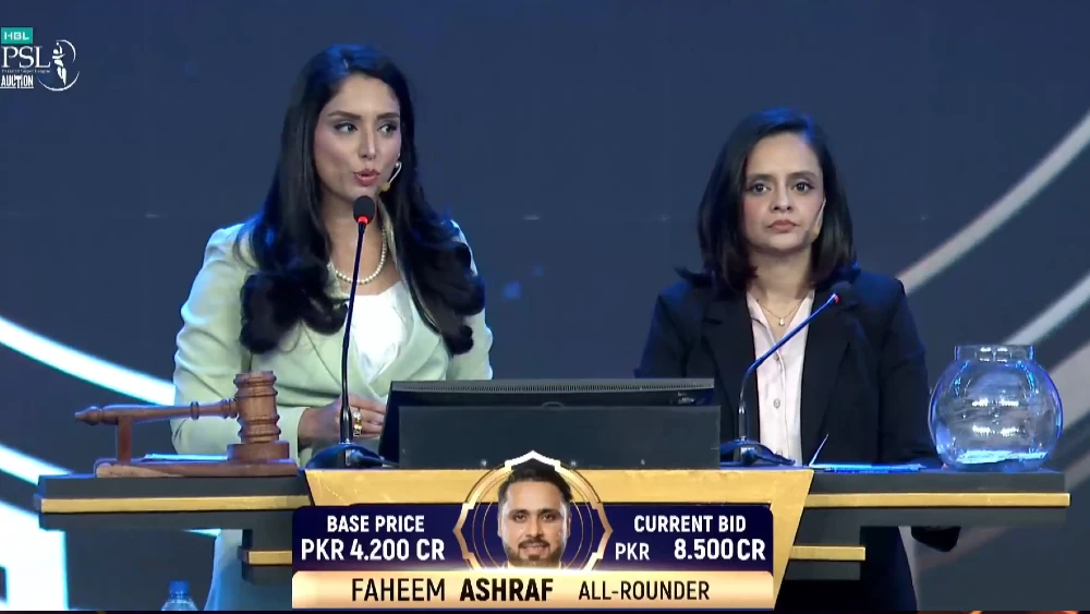 PSL auction: Faheem Ashraf sold to Islamabad, Karachi buy Warner